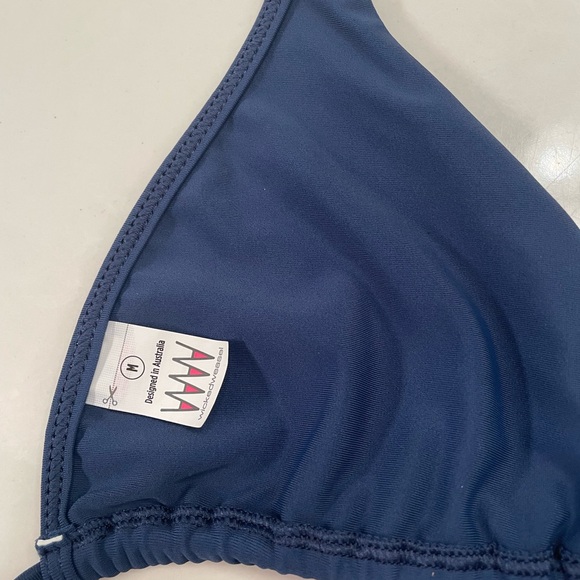 Wicked Weasel 3553 lined Tri-top, color Navy size Medium - Picture 4 of 5